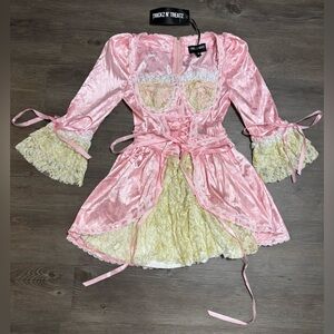 NWT Dolls Kill / Trickz N’ Treatz Cake Queen Costume Dress